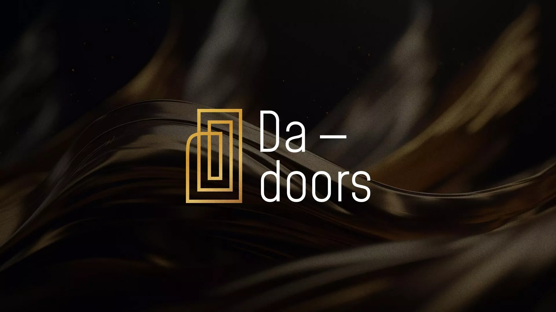 Разработка логотипа для компании «DA-DOORS» в Щелково